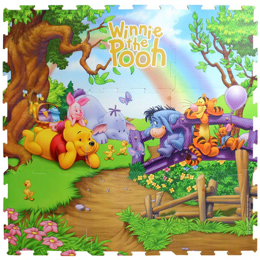 Awesome Cartoon Character Winnie the Pooh Foam Jigsaw Mat