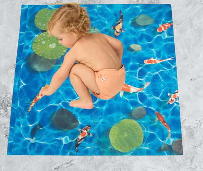 Fish Pond Colourful Foam Jigsaw Mat