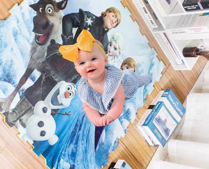 Frozen Cartoon Characters Foam Jigsaw mat