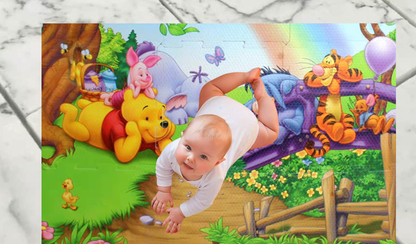 Awesome Cartoon Character Winnie the Pooh Foam Jigsaw Mat