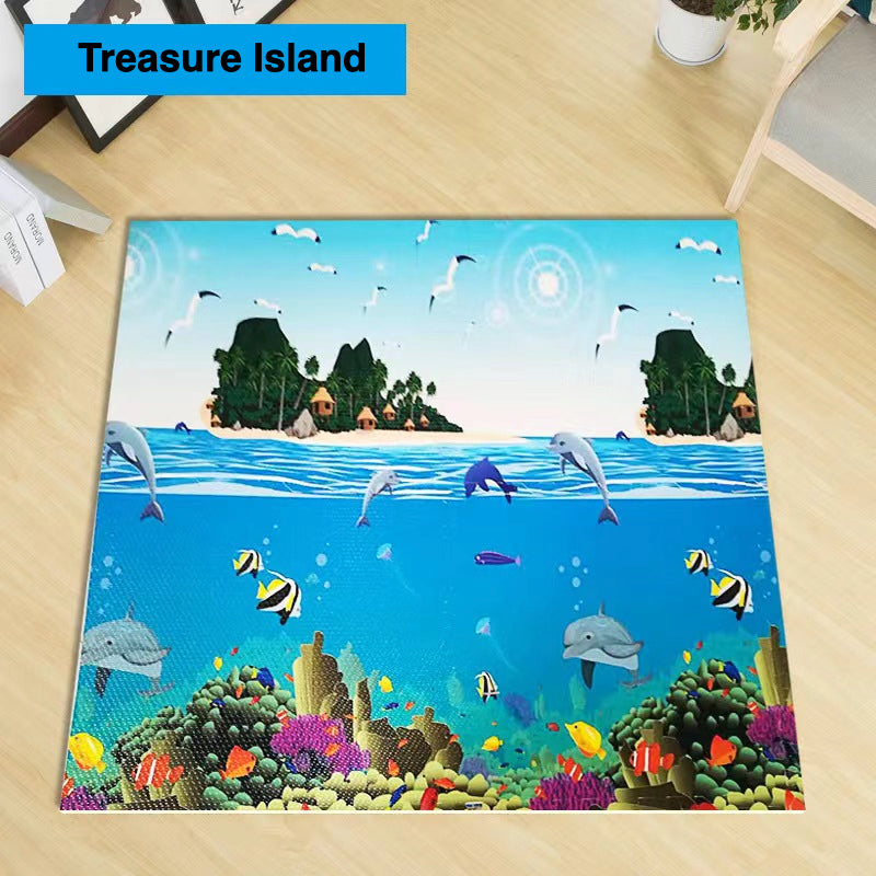 Treasure Island Beautiful Beaches Jigsaw Foam Mat