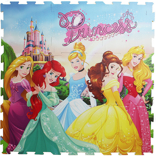 Princesses Design Foam Jigsaw Mat for Kids